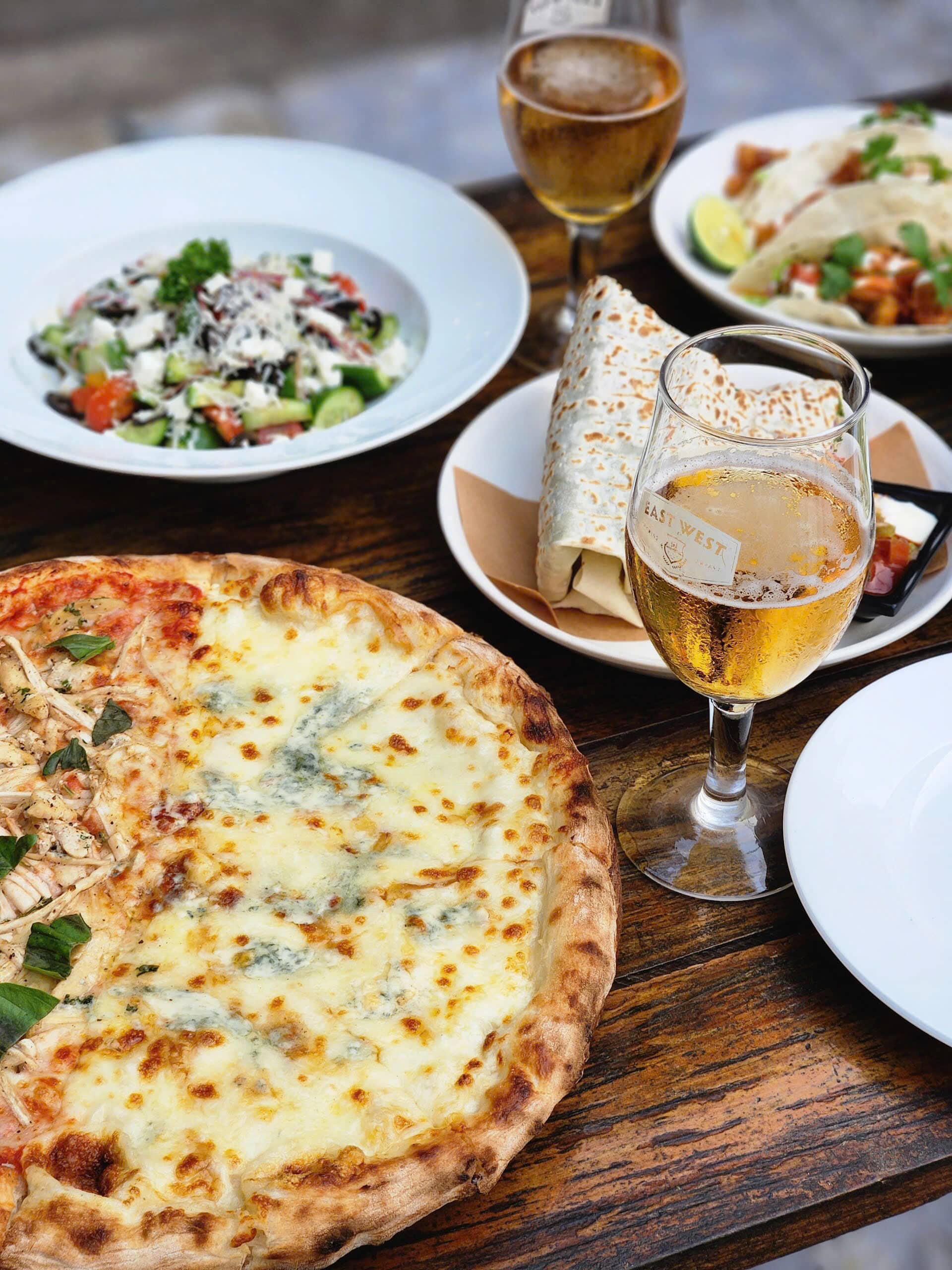 Selection of dishes from the Hermanos menu